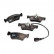 Brake Pad Set, disc brake PREMIER FVR1647 Ferodo