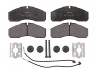 Brake Pad Set, disc brake PREMIER FVR1977 Ferodo