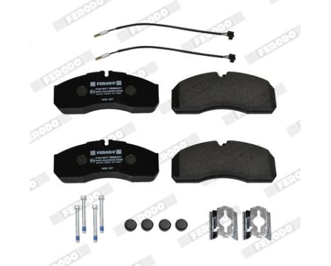 Brake Pad Set, disc brake PREMIER FVR1977 Ferodo, Image 3