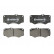 Brake Pad Set, disc brake PREMIER FVR239 Ferodo