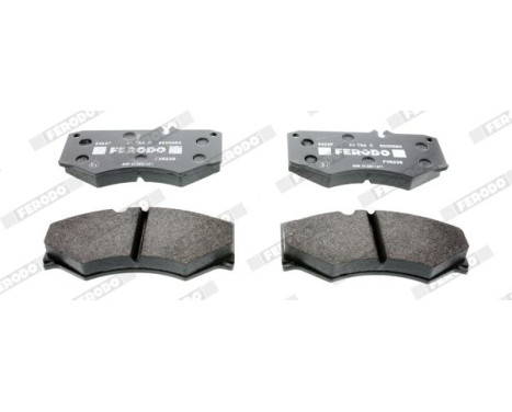 Brake Pad Set, disc brake PREMIER FVR239 Ferodo, Image 3