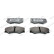 Brake Pad Set, disc brake PREMIER FVR239 Ferodo, Thumbnail 3