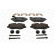 Brake Pad Set, disc brake PREMIER FVR4053 Ferodo