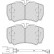 Brake Pad Set, disc brake PREMIER FVR4251 Ferodo, Thumbnail 2