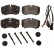 Brake Pad Set, disc brake PREMIER FVR4251 Ferodo