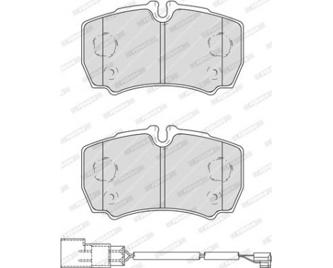 Brake Pad Set, disc brake PREMIER FVR4251 Ferodo, Image 4