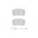 Brake Pad Set, disc brake PREMIER FVR4251 Ferodo, Thumbnail 5