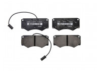 Brake Pad Set, disc brake PREMIER FVR709 Ferodo