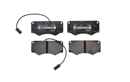 Brake Pad Set, disc brake PREMIER FVR709 Ferodo