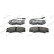 Brake Pad Set, disc brake PREMIER FVR709 Ferodo, Thumbnail 3