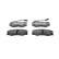 Brake Pad Set, disc brake PREMIER FVR709 Ferodo, Thumbnail 2
