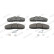 Brake Pad Set, disc brake PREMIER FVR791 Ferodo, Thumbnail 3