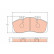 Brake Pad Set, disc brake PROEQUIP GDB5050 TRW, Thumbnail 4