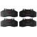 Brake Pad Set, disc brake PROEQUIP GDB5050 TRW, Thumbnail 4