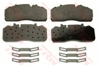 Brake Pad Set, disc brake PROEQUIP GDB5083 TRW