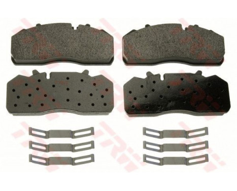 Brake Pad Set, disc brake PROEQUIP GDB5083 TRW