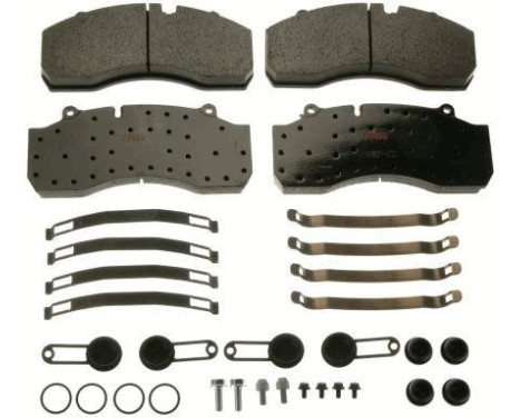 Brake Pad Set, disc brake PROEQUIP GDB5090 TRW, Image 4