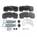 Brake Pad Set, disc brake PROEQUIP GDB5092 TRW