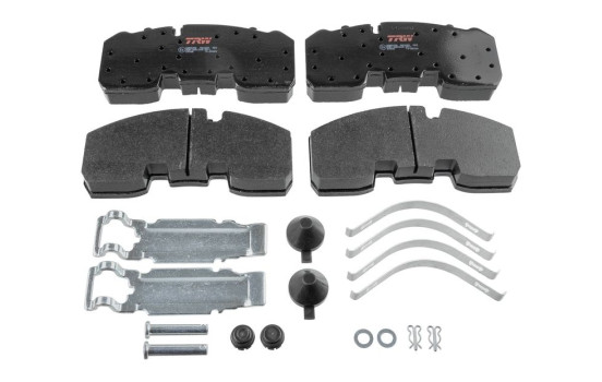 Brake Pad Set, disc brake PROEQUIP GDB5092 TRW