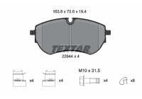 Brake Pad Set, disc brake Q+ 2264401 Textar