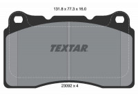 Brake Pad Set, disc brake Q+ 2309203 Textar