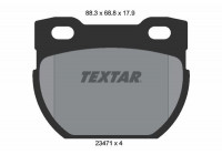 Brake Pad Set, disc brake Q+ 2347103 Textar