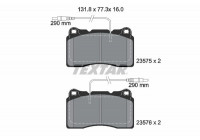 Brake Pad Set, disc brake Q+ 2357501 Textar