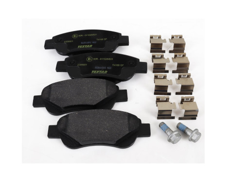 Brake Pad Set, disc brake Q+ 2395901 Textar