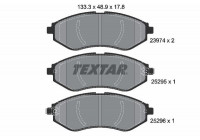 Brake Pad Set, disc brake Q+ 2397406 Textar