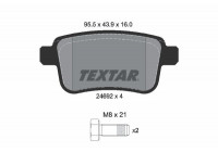 Brake Pad Set, disc brake Q+ 2469204 Textar