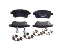 Brake Pad Set, disc brake Q+ 2482001 Textar