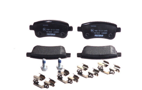 Brake Pad Set, disc brake Q+ 2482001 Textar