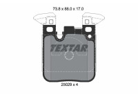 Brake Pad Set, disc brake Q+ 2502902 Textar