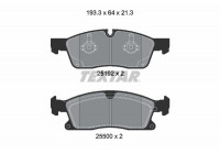 Brake Pad Set, disc brake Q+ 2519202 Textar