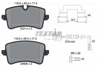 Brake Pad Set, disc brake Q+ 2521403 Textar