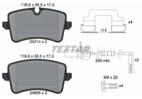 Brake Pad Set, disc brake Q+ 2521404 Textar