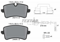 Brake Pad Set, disc brake Q+ 2521413 Textar