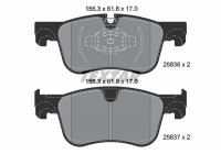 Brake Pad Set, disc brake Q+ 2583601 Textar