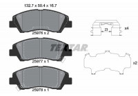 Brake Pad Set, disc brake Q+ 2597601 Textar