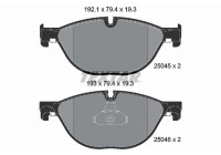 Brake Pad Set, disc brake Q+
