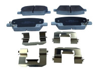 Brake pad set, disc brake QP0013 Quaro