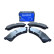 Brake pad set, disc brake QP0014C Quaro, Thumbnail 2