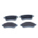 Brake pad set, disc brake QP0015 Quaro