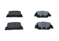 Brake pad set, disc brake QP0018C Quaro