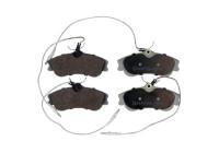Brake pad set, disc brake QP0021 Quaro