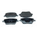 Brake pad set, disc brake QP0024 Quaro