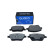 Brake pad set, disc brake QP0024C Quaro, Thumbnail 2