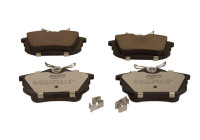 Brake pad set, disc brake QP0027C Quaro