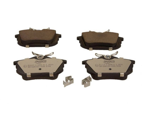 Brake pad set, disc brake QP0027C Quaro