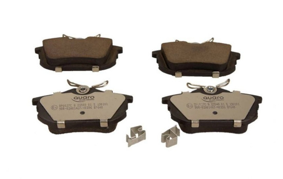 Brake pad set, disc brake QP0027C Quaro